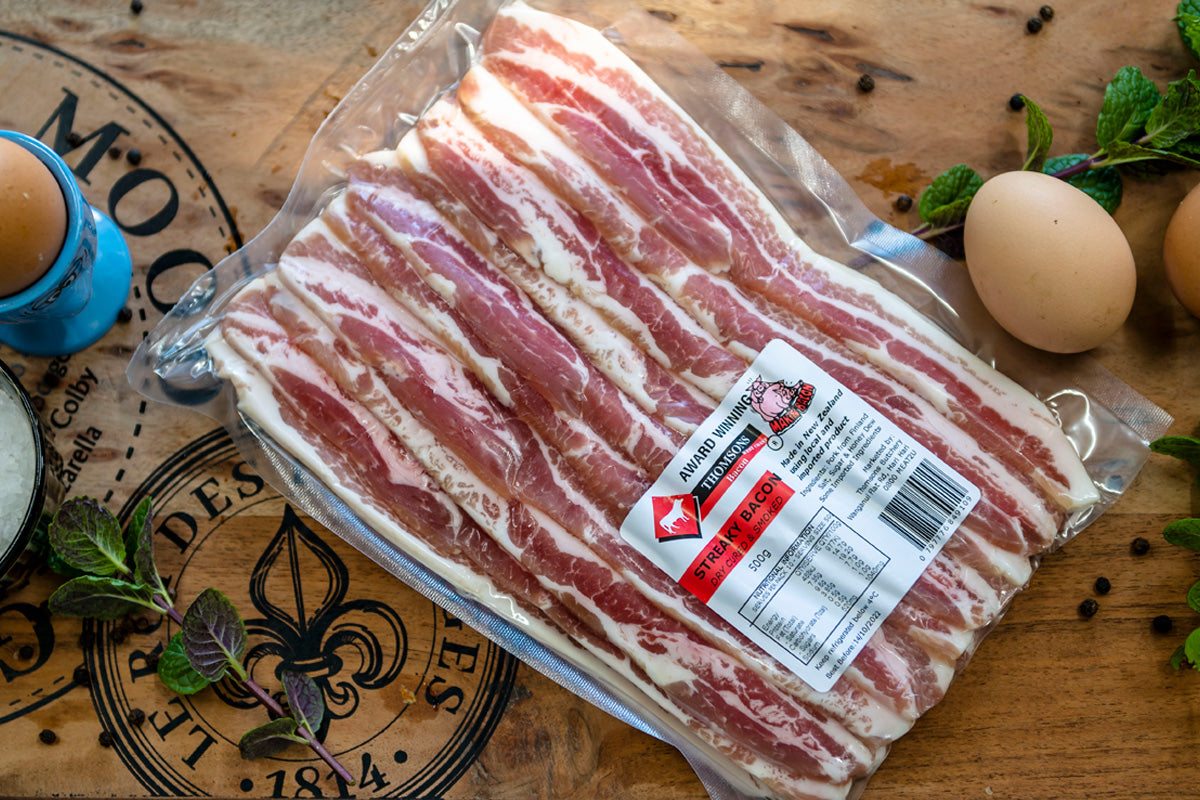Thomsons Dry Cured and Smoked Streaky Bacon