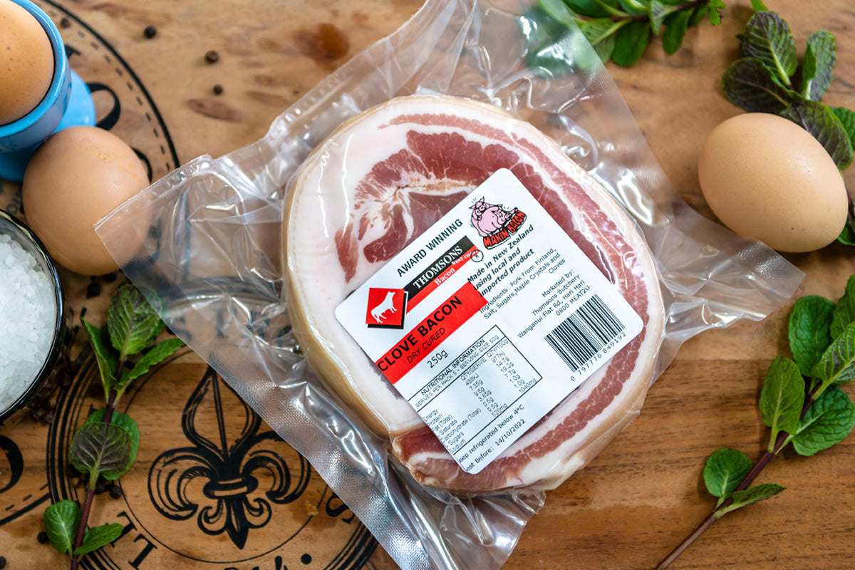 Thomsons Middle Bacon with Cloves
