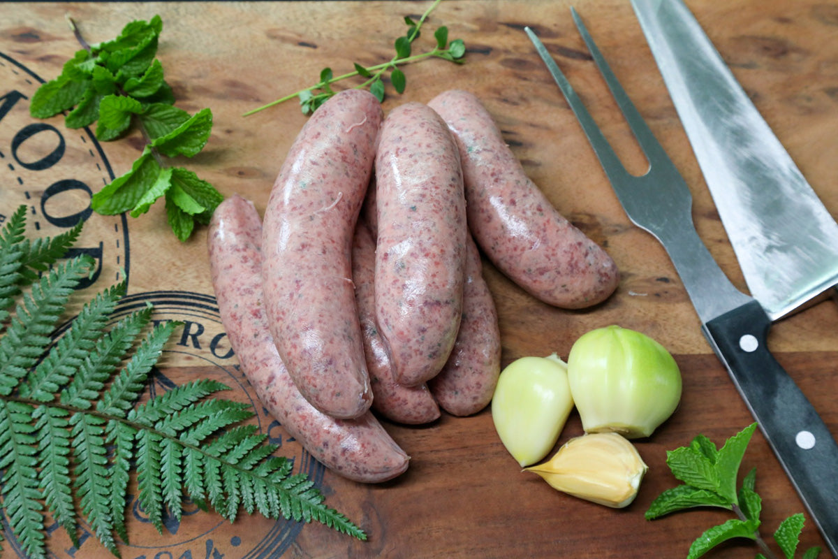 Thomsons Gourmet Herb n Garlic Sausages 500gm