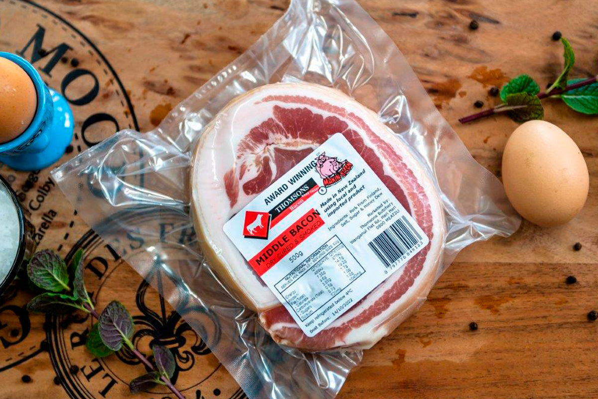 Thomsons Dry Cured & Smoked Middle Bacon